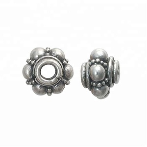 Perles en argent, nouvelles perles en argent, perles pour la fabrication de bijoux - Product Image 1