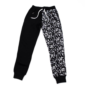 Pantalon de jogging à fermeture éclair pour femme, nouveau design, imperméable, personnalisé, patchwork, taille haute - Product Image 2