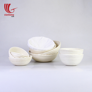 Panier à levain rond en rotin, cuisson du pain à levain - Product Image 4