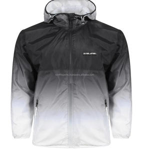 Chaqueta cortavientos ligera para hombre, cortavientos en blanco, impermeable, para deportes al aire libre, chaqueta cortavientos de talla grande para hombre - Product Image 4