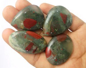 Piedra de sangre africana, Gema suelta, cabujón - Product Image 2