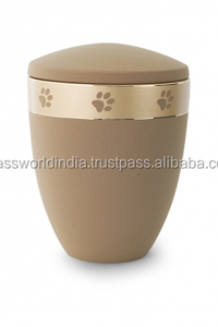 Simple Red Brass Pet <b>Funeral</b> Urn By Brassworld India By Brassworld India <b>Funeral</b> <b>Supplies</b> - Product Image 2