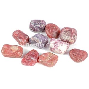 Pierres décoratives de table en lépidolite, livraison gratuite - Product Image 1