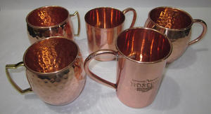 Nouvelle chope à bière en cuivre design - Product Image 3