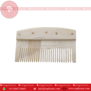 Nuevo peine para el cabello de hueso animal, 100% hecho a mano, material de cuerno natural, antiestático, desenreda el cabello sin esfuerzo, peine para peinar para hombres y mujeres - Product Image 2