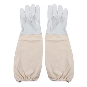 Shemax 2024 de alta calidad OEM hecho en Pakistán personalizado al por mayor profesional ventilado apicultor guantes - Product Image 1