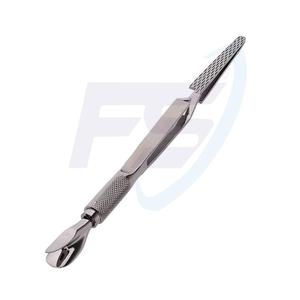 Extractor de cutículas y pedicura, alta calidad, S/S, Etiqueta Privada, cuchara, Metal, herramienta limpiadora - Product Image 6