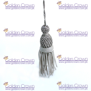 Francés Lingotes de plata de alambre de borlas oro borla venta al por mayor de oro de borla - Product Image 3