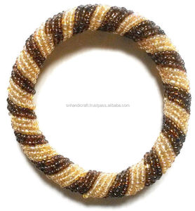 High Quality <b>Bead</b> <b>Bracelet</b> - Handmade African Kenyan Bangle Jewelry <b>Bead</b> <b>Bracelet</b> Woven Seed <b>Bead</b> Jewelry <b>Bracelet</b> - Product Image 1