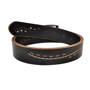 Cinturón de cuero genuino para hombre con automático para hebilla Oferta mayorista personalizada de fábrica OEM Negro-Múltiples opciones disponibles - Product Image 5