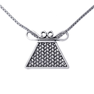 Collar con Colgante <span class=keywords><strong>Hmong</strong></span> de Plata Antigua de Diseño Nuevo HUSUEU, Estilo Vintage, Amuleto de la Suerte, Joyería Étnica - Product Image 4