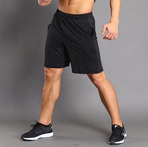 Custom Men's Summer Rapid Dry Sports <b>Shorts</b> Anti-Wrinkle Casual Style for Running Gym Solid Pattern - Product Image 5