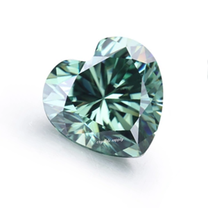 לב צורת לחתוך <span class=keywords><strong>Moissanite</strong></span> יהלומים יצרן <span class=keywords><strong>Moissanite</strong></span> יהלומים מותאם אישית יהלומים יצרן בהודו - Product Image 1