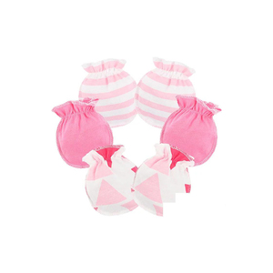 100% Organic Cotton Scratch Resistant Winter Baby Mittens - Product Image 1