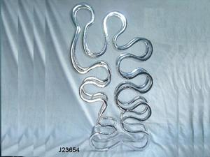 85 cm High Cast Aluminium <b>Wine</b> <b>Rack</b> Mirror Polish Finish Detachable Metal Bottle Stand <b>for</b> Home Decoration Storage Holders <b>Racks</b> - Product Image 3