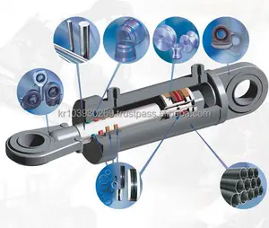 K330-6, Sk115, Sk430, Sk450, Sk460, Sk480 De Bakcilinder En De Afdichtingsset Van De Hydraulische Arm Van Graafmachine