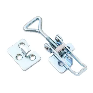 TS-260-ST Steel Adjustable Toggle Galvanized Latch With Catch