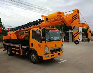 Camion grue monté à 5 mètres de profondeur, équipement de forage de roches et de sols abîmés