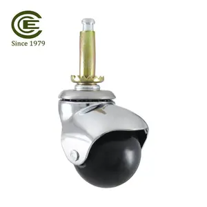 CCE Ball Caster Wheel Ball Caster with Stem Socket for Furniture Replacement