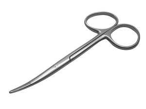 Tijeras para Estrabismo Rectas y Curvas, Instrumentos Quirúrgicos Manuales de Metal, Acero Inoxidable Alemán Mahersi - Product Image 3