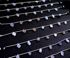 Labradorita Natural forma elegante azul llamativo suave de perlas de joyería de piedras preciosas colección venta al por mayor Manufracture - Product Image 2