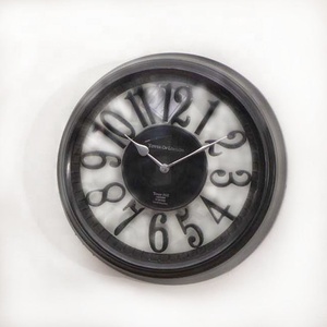 Horloge murale décorative moderne en métal, style européen, pour la maison, meilleure vente - Product Image 1