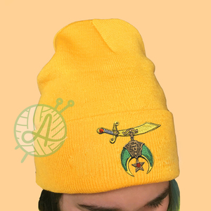 Gorro de Lana 2018 para la Temporada de Invierno con el Logotipo de Master Mason, Gorro de Punto, Multicolor, para la Cabeza, Logia de la Francmasonería - Product Image 6