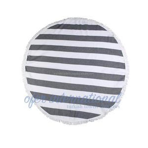 Vòng Peshtemal Thổ Nhĩ Kỳ Bãi Biển Tắm Hơi Khăn-RPT-BWH RPT Bãi Biển Khăn Với Dây Kéo Ba Lô Tùy Chỉnh In Sợi Nhỏ - Product Image 1