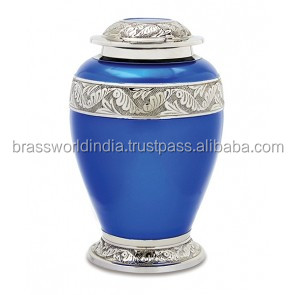 Urne funéraire pour adultes de style américain, modèle FU-228, par Brassworld India, fournitures funéraires haut de gamme - Product Image 2