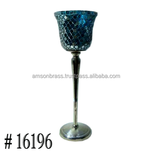Bougeoir en verre mosaïque gobelet - Product Image 6