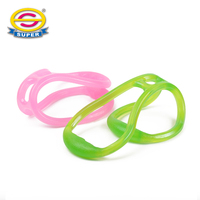 Anneau de résistance en gel TPE pour extenseur de poitrine, équipement d'exercice de fitness en intérieur durable, vert de plus de 50cm de largeur, unisexe