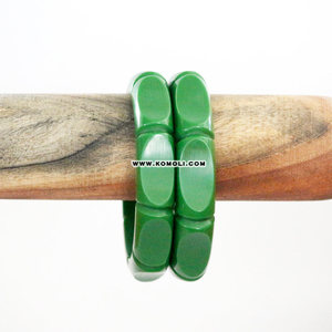 Pulseras y brazaletes vintage con diseño de bambú para tallado de resina, joyería personalizada - Product Image 5