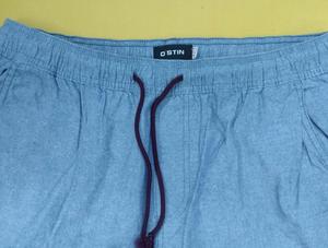 Vêtements prêts-à-porter en surplus, marque de vêtements, vêtements décontractés pour hommes, coupe droite, taille moyenne, teinture en pièce, léger, 100% coton, tissu Oxford - Product Image 4