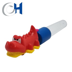 Factory Price Creative Colored Plastic PP animal Crocodile candy toy - Product Image 1