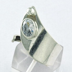 Anillo de Boda Ajustable de Plata de Ley 925 con Circonita Cúbica, Joyería con Incrustaciones, Venta al por Mayor del Proveedor - Product Image 2