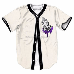 Pull-over de baseball à manches courtes pour hommes, maillot de baseball à séchage rapide, vente en gros, t-shirt à sublimation - Product Image 3