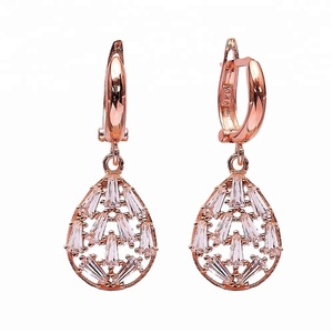 Boucles d'oreilles pendantes en argent Sterling 925, bijoux artisanaux, tendance, vente en gros, livraison gratuite - Product Image 1