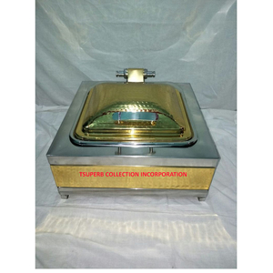 Plat de chauffe-plat argenté pour les États-Unis fabriqué en Inde - Product Image 3