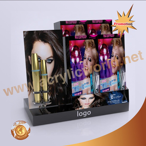 อะคริลิคที่กำหนดเองเครื่องสำอางยืนแสดง/อะคริลิคแต่งหน้าแสดงลิ้นชักเครื่องสำอางเคาน์เตอร์ - Product Image 6