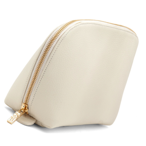 Sac de maquillage en cuir véritable, sac de beauté pour cosmétique, pochette de voyage, offre spéciale - Product Image 1