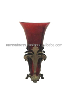 แก้วแตกขาตั้งอลูมิเนียมแบบกิ่งไม้สำหรับตกแต่งเชิงเทียนเชิงเทียนเชิงเทียนแก้วโหลเทียนออกแบบได้ตามต้องการ - Product Image 4