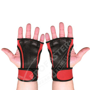 Aero Emerge Gants d'haltérophilie confortables en cuir PU Cross Training Poignées de fitness Accessoires d'équipement solides - Product Image 3