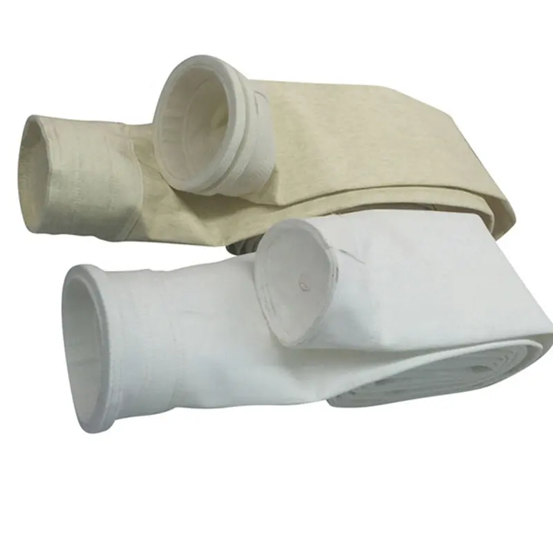 PE P84 PTFE FMS Nomex Fiberglass Filter Debu Tas/Filter Sock/Filter Lengan