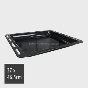 Eco Friendly <b>Enamel</b> Rectangular <b>Baking</b> <b>Tray</b> Shallow (XL) suitable for Oven - Product Image 2