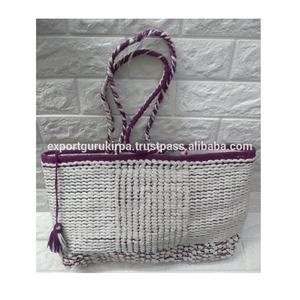 Sac à bandoulière vintage pour femmes brodé bureau et sac à provisions avec motif fil - Product Image 3