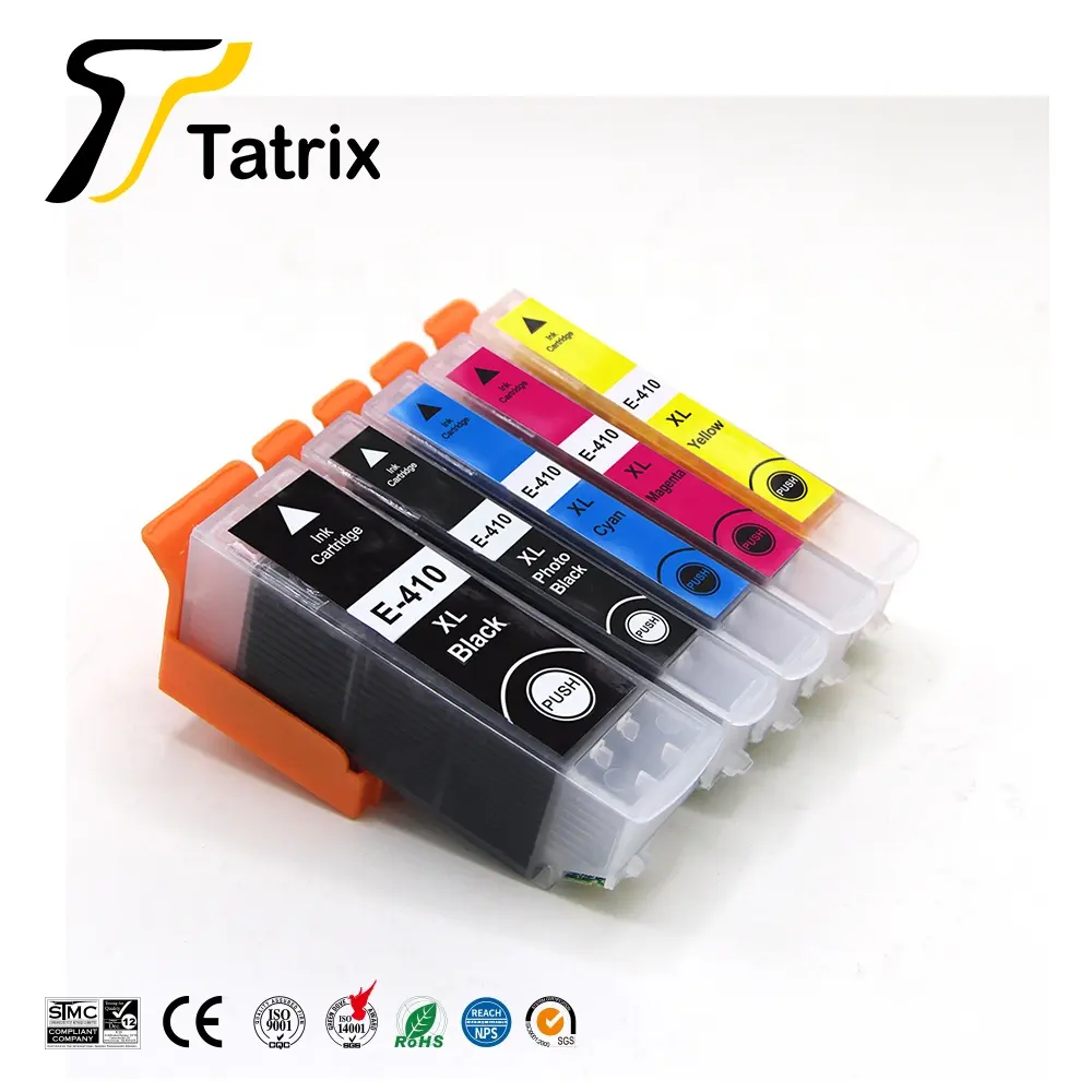 Tatrix 410XL T410XL Voor Australische Markt Kleur Compatibele Printer Inkt Cartridge Voor Epson Expression Premium XP-630 XP-530