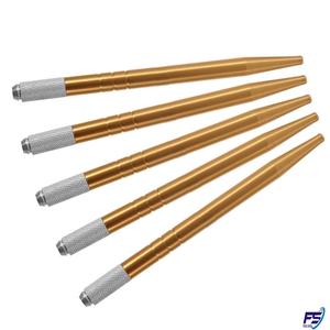 ปากกาเขียนคิ้วแบบแมนนวลขนาด3D นิ้ว,ปากกาสักคิ้วแบบมืออาชีพด้านเดียวเครื่องมือตกแต่งคิ้วปากกา Microblading ราคา5ชิ้น - Product Image 1