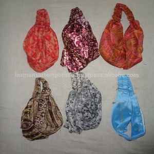 Hermosas Diademas de Seda Estampada para Mujer, Marca LAXMANS, Lavables, Tamaño 15cm, Proveedor Mayorista a Granel de la India - Product Image 3