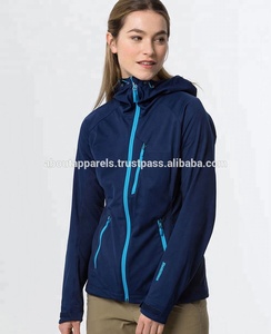 Usine directe en vrac Softshell vestes et manteaux femmes respirant imperméable Polyamide fermeture à glissière imprimé motif ski randonnée - Product Image 2