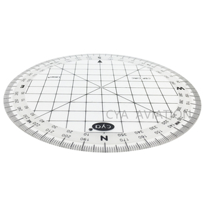 Goniomètre de navigation à 360 degrés de qualité supérieure AVIATION, goniomètre à cercle complet - Product Image 2